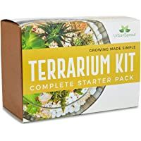 Kit de terrario para plantas suculentas y cactus. Incluye suelo para cactus- musgo- grava y una guía paso a paso (idioma…